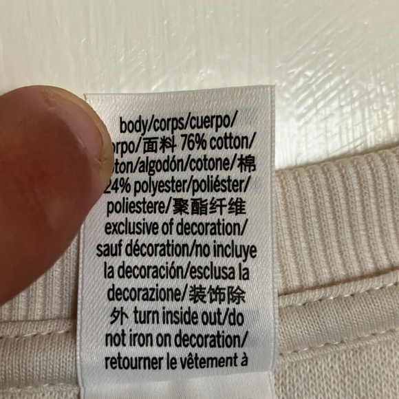 🔥VS Pink NEW RELEASE classic crew pullover sweatshirt sweater sz XL NWT - Picture 13 of 15